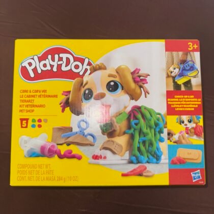 Play-Doh Hasbro Kit Veterinario Kit de Manualidades con Cachorro de Juguete, 10 Herramientas y 5 Colores para niños y niñas a Partir de los 3 años