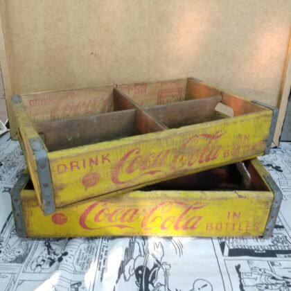 Caja para botellas de Coca Cola